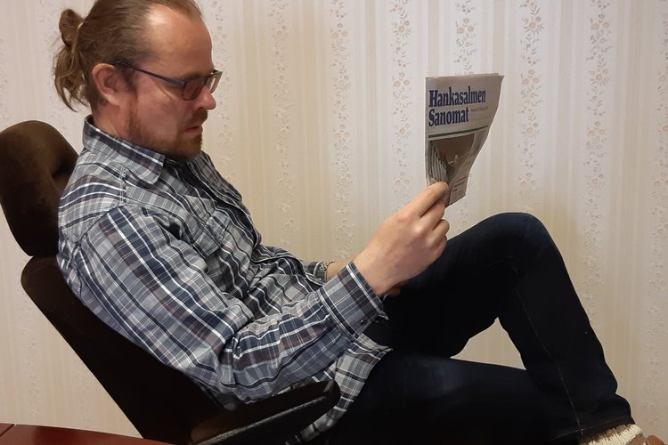 Hankasalmen Sanomia luetaan