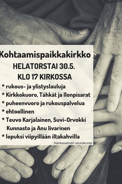 Kohtaamispaikkakirkko Kohtaamispaikkakirkko